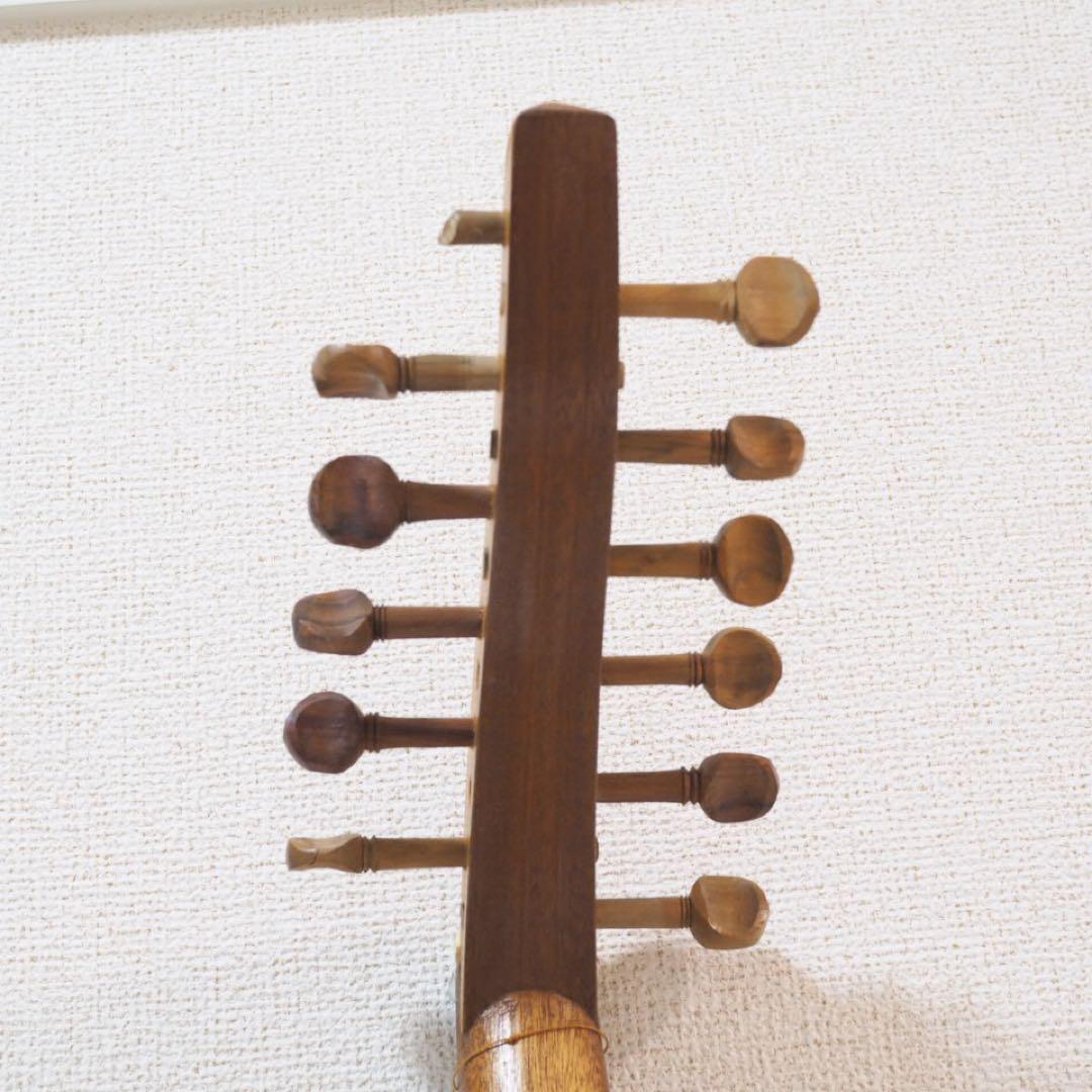 ウード 本体 ソフトケース付 中東楽器 民族楽器 弦楽器