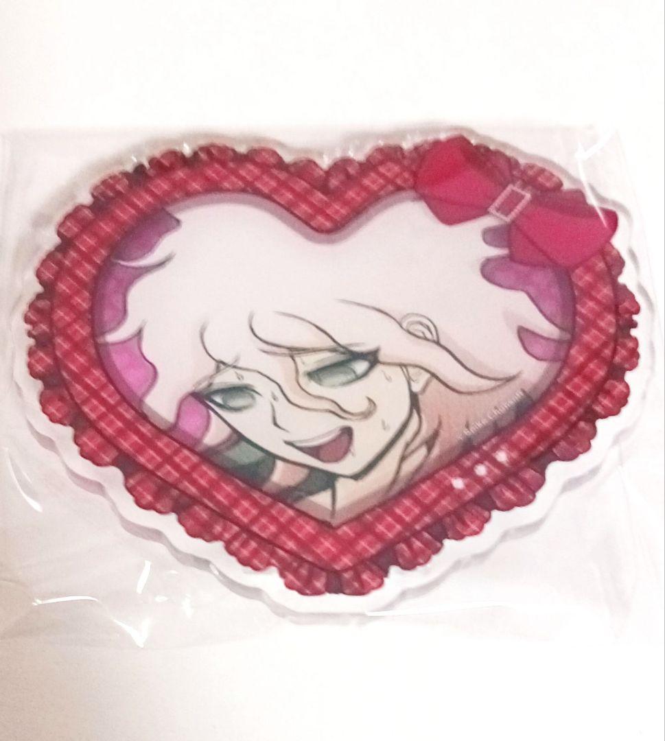 ダンガンロンパ 狛枝凪斗 ハート型アクリルバッジ