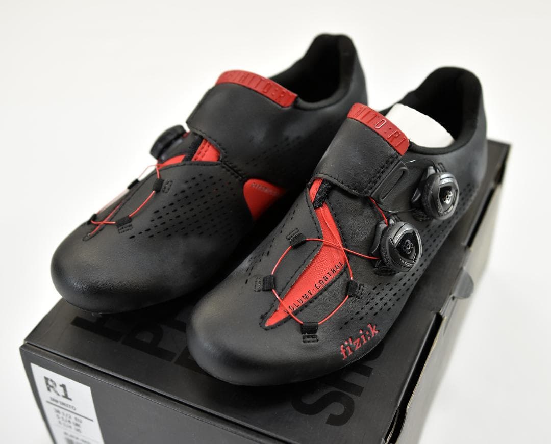 Fizik R1 INFINITO シューズ size:EUR：38.5 黒/赤
