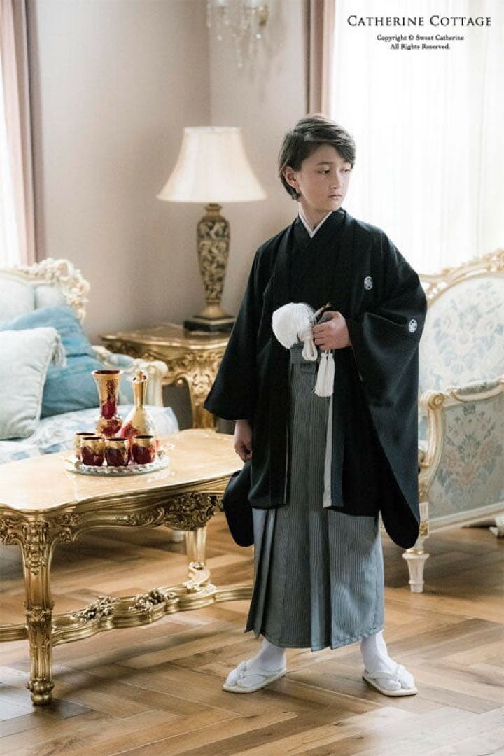 キャサリンコテージ　男の子卒業式　袴 8点セット140-150cm