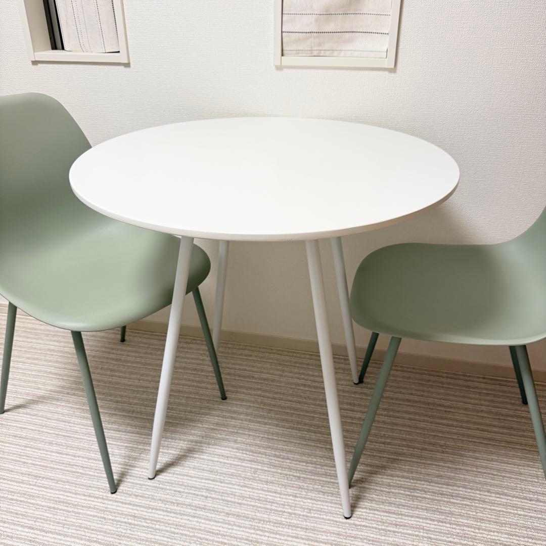 LOWYA Hopinion ロウヤ ダイニングテーブル コーヒーテーブル　白