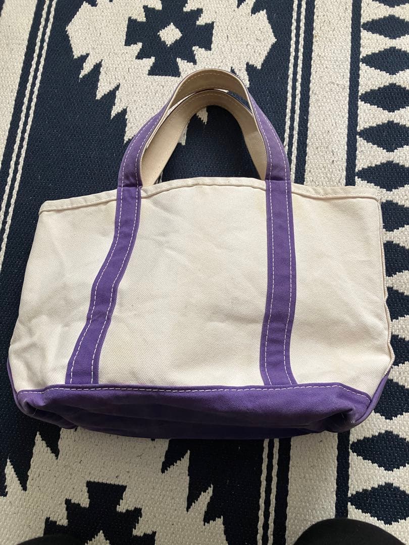 希少パープル　L.L.bean トートバッグ　ビーントート