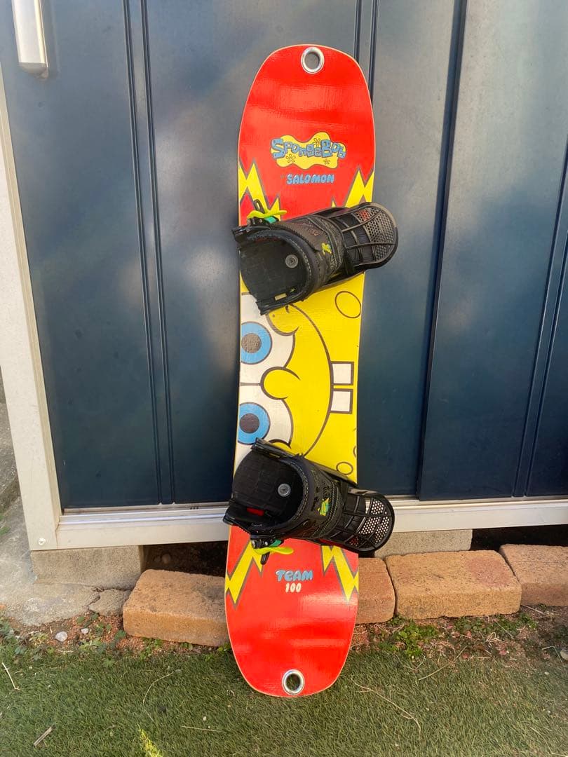 Salomon TEAM 100 スポンジボブ 　K2ビンディング付き