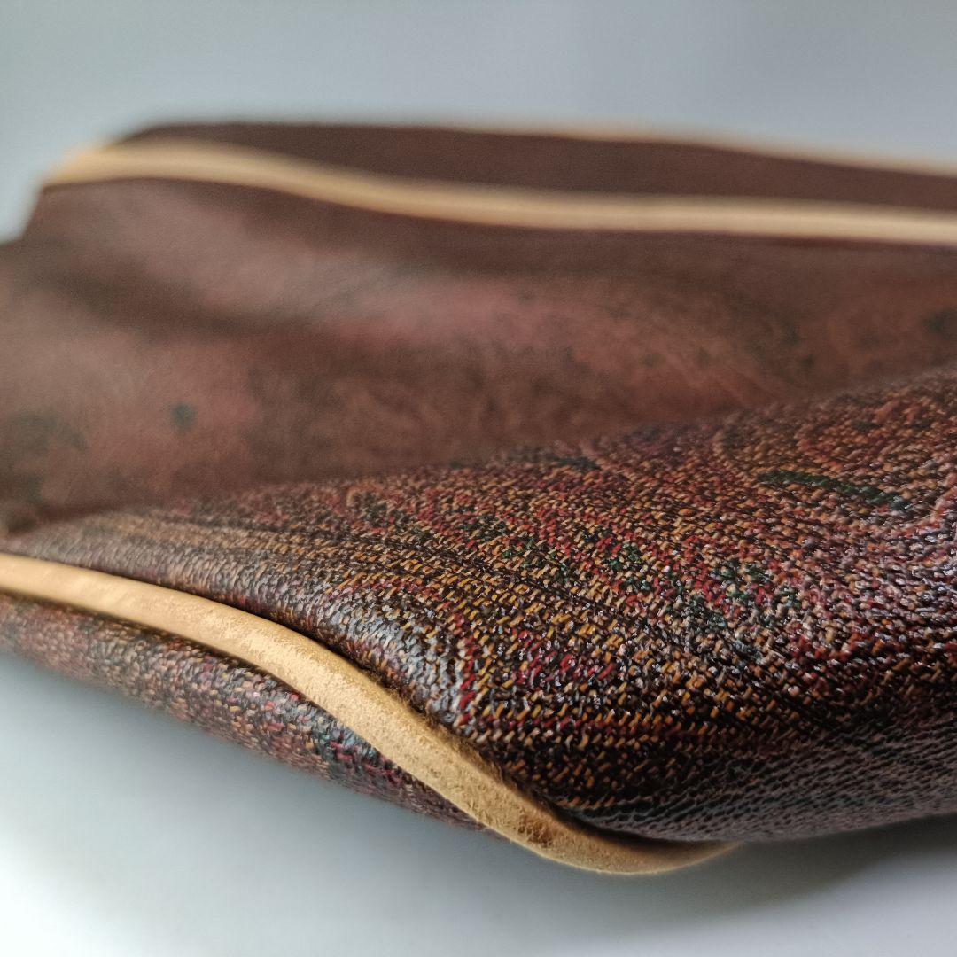 ETRO エトロ ペイズリー柄 2way ボストンバッグ（南京錠・ストラップ付）