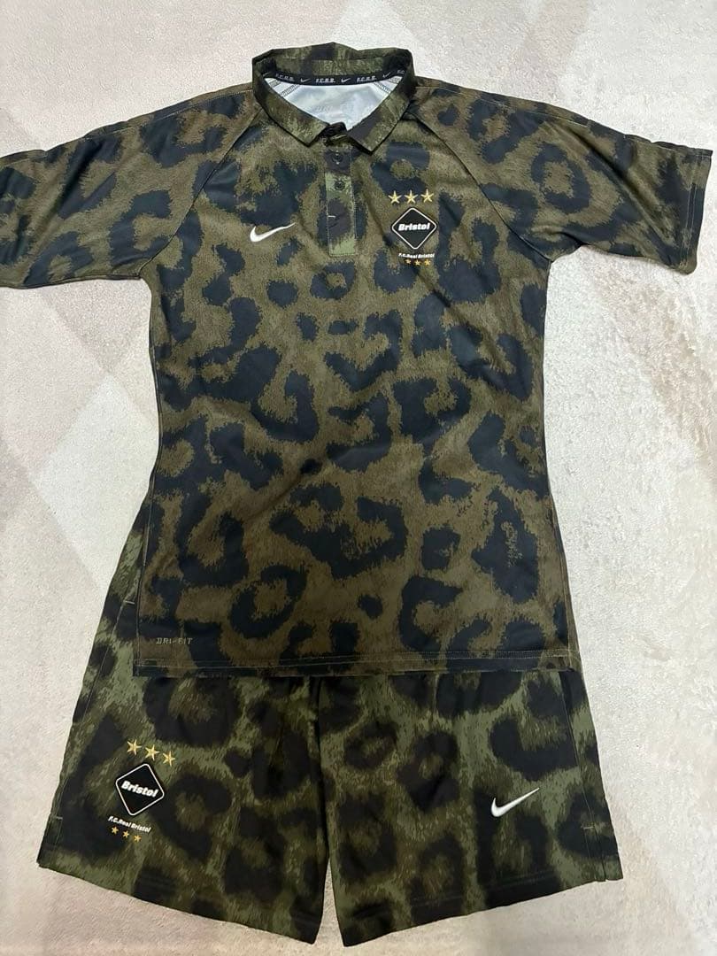 FCRB NIKE / DRI-FIT TRAINING レオパード柄　豹柄