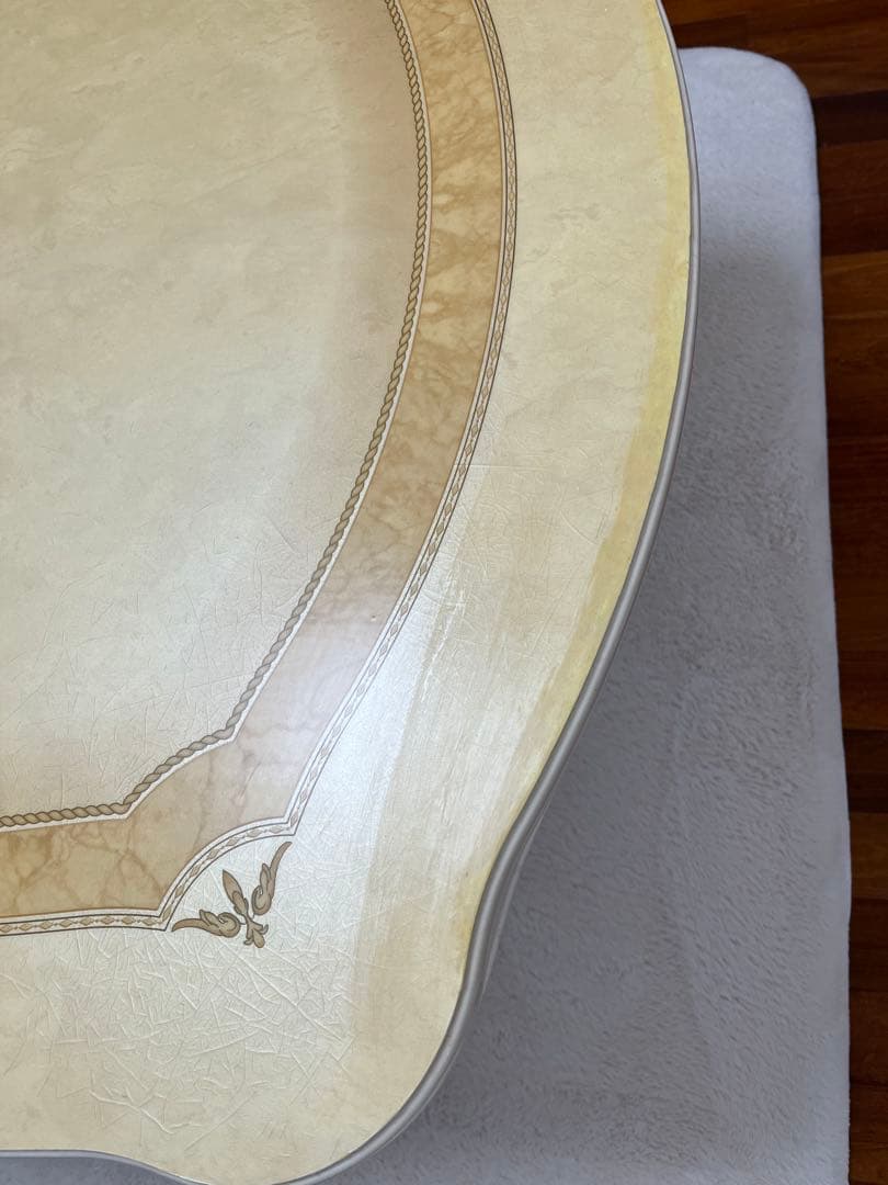 【値下げ】サルタレッリ アマルフィ ダイニングテーブル アイボリー165cm