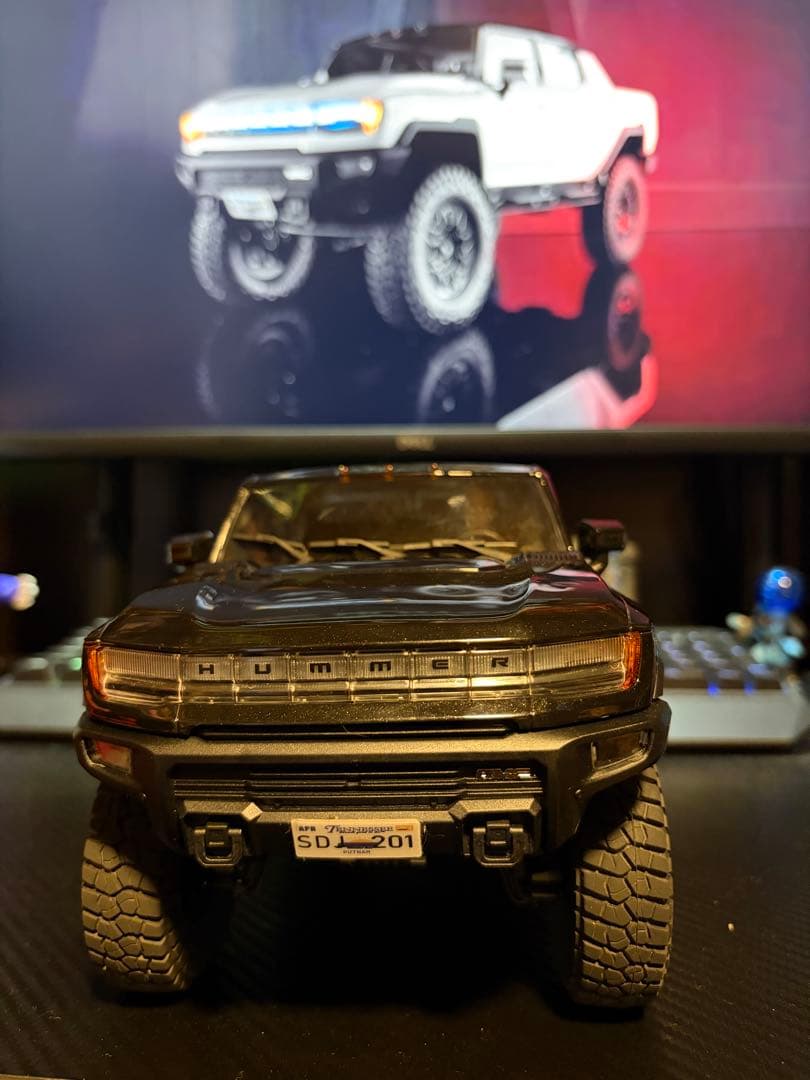 FMS Fcx18 HUMMER EV ブラック ラジコン