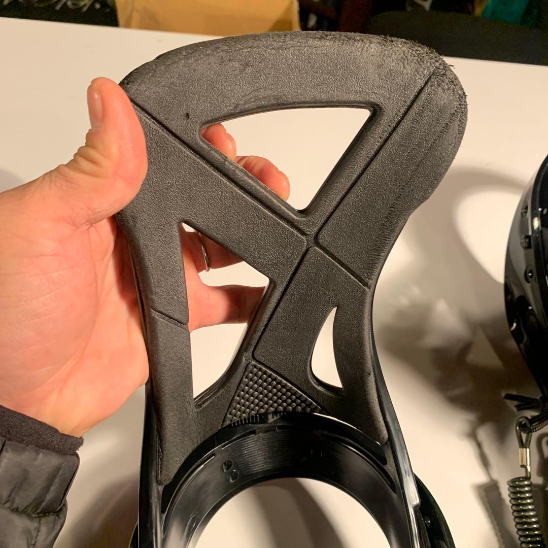 バートン　CUSTOM スノーボード ビンディング L