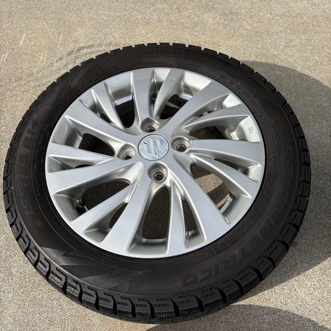 ゆか様　スズキ純正ホイール　スタッドレス　4本SET(2本)