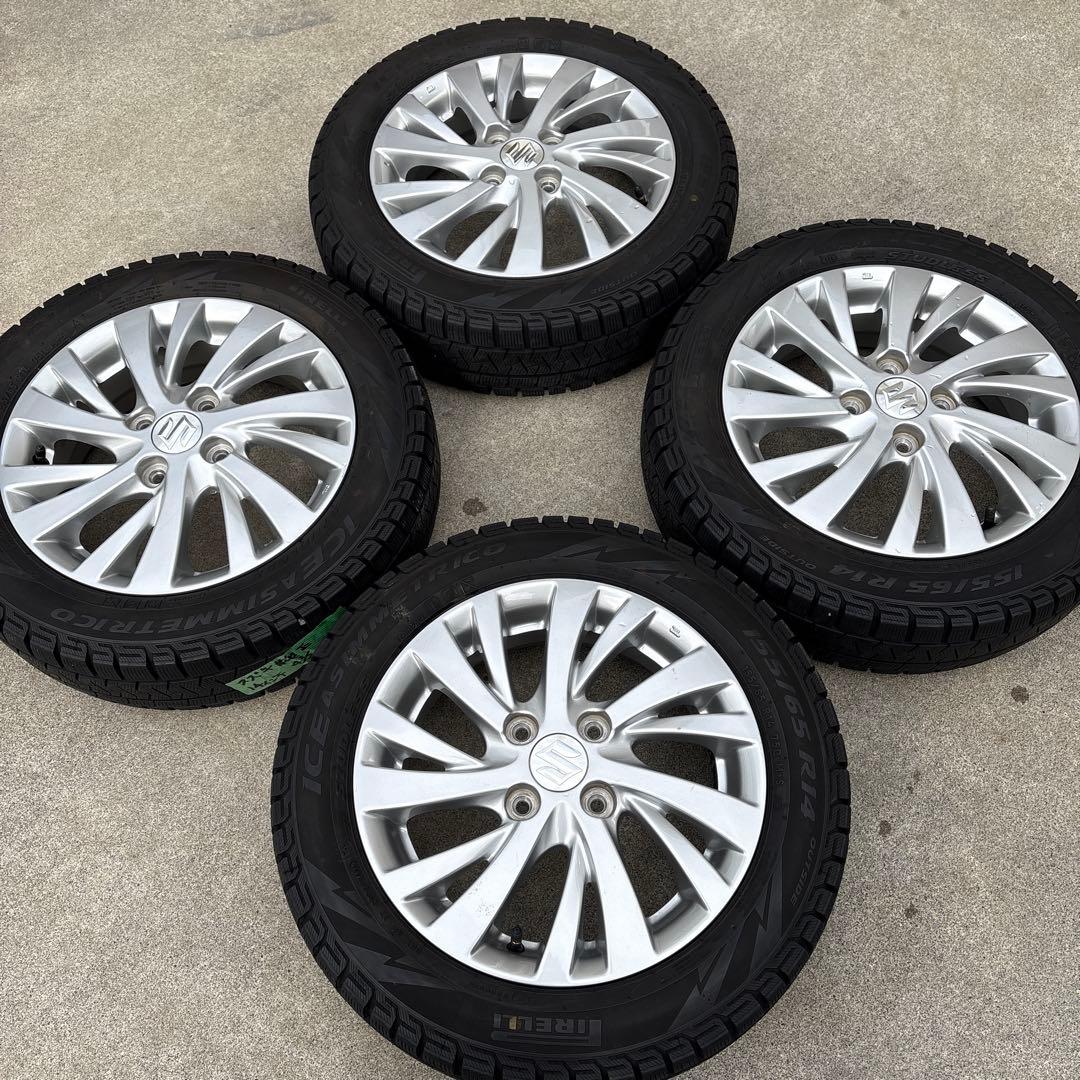 ゆか様　スズキ純正ホイール　スタッドレス　4本SET(2本)