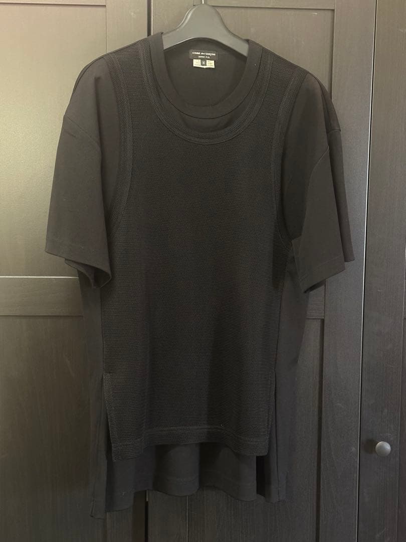 COMME des GARÇONS HOMME PLUS メッシュレイヤードT