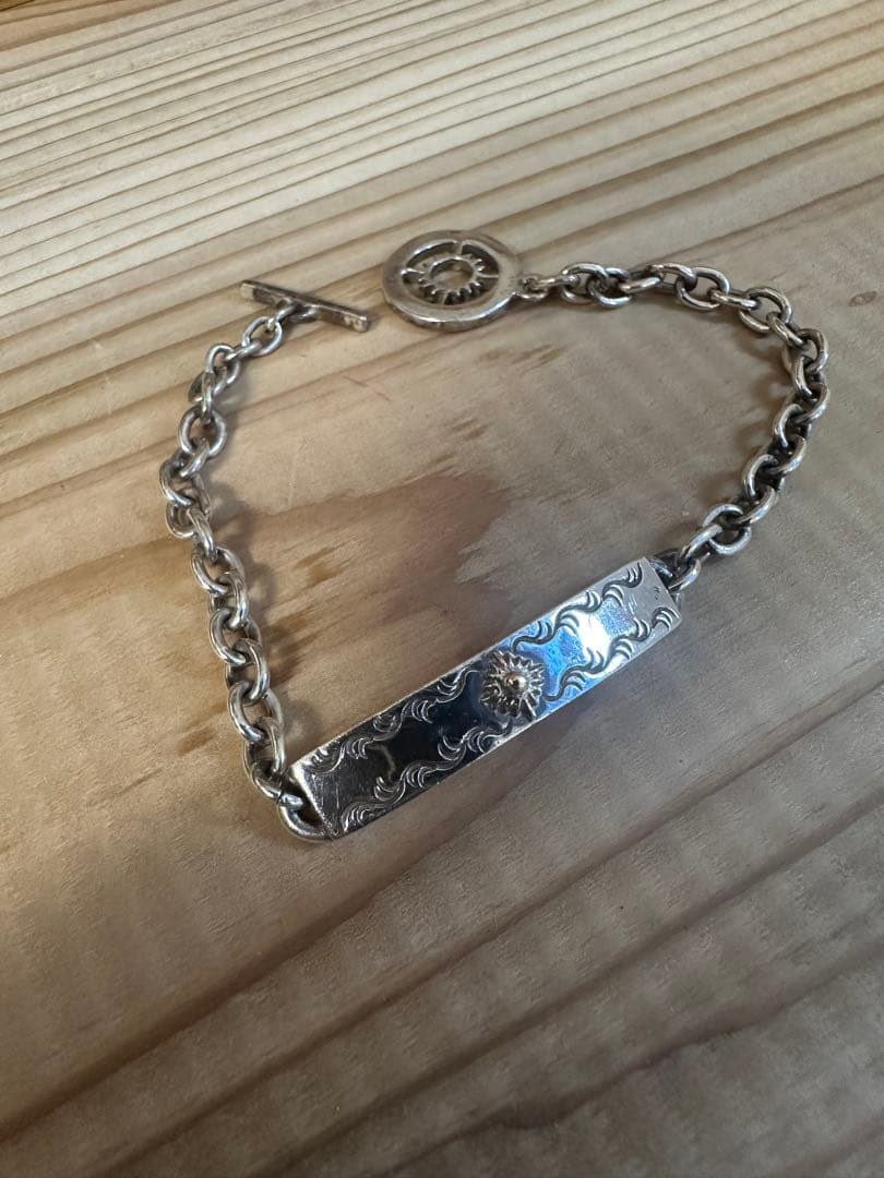 コ*ー様 【値下】ARIZONA シルバー925 エングレーブブレスレット