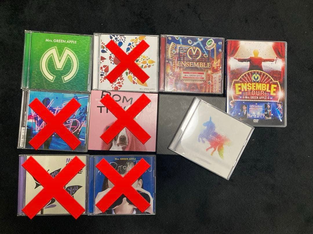 【初回限定盤】Mrs.GREEN APPLE CDまとめ売り