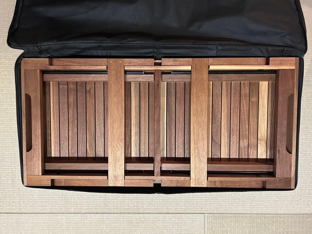 WHAT WE WANT Extention table ウォルナット