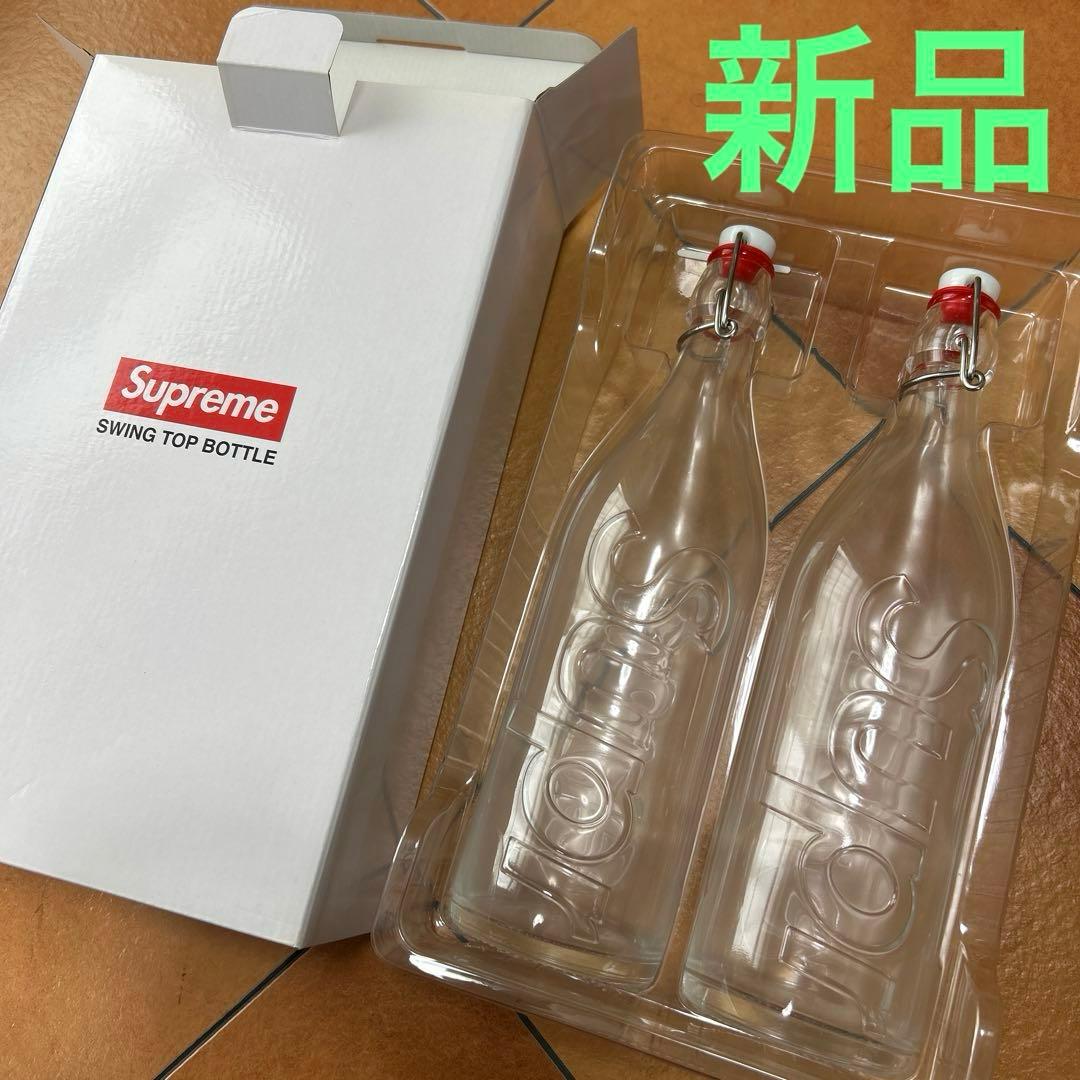 Supreme SWING TOP BOTTLE ガラス ボトル 1ℓ 2セット