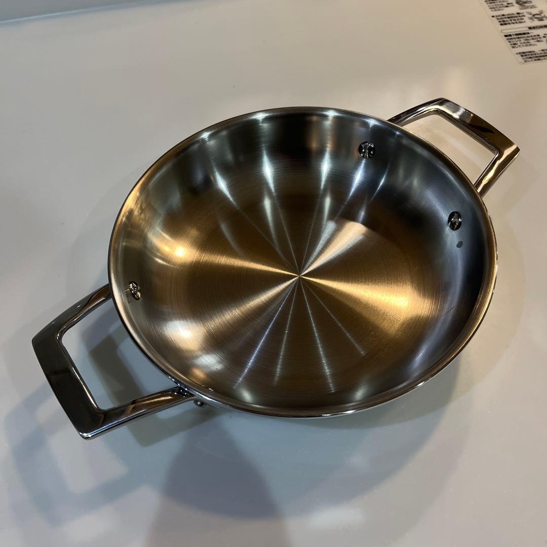 トラモンティーナ ステンレスフライパン 新品未使用