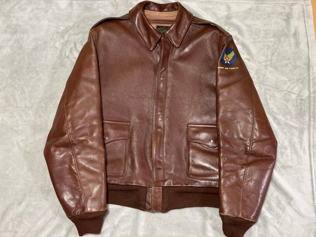 バズリクソンズ　A-2フライトジャケット　サイズ：３８