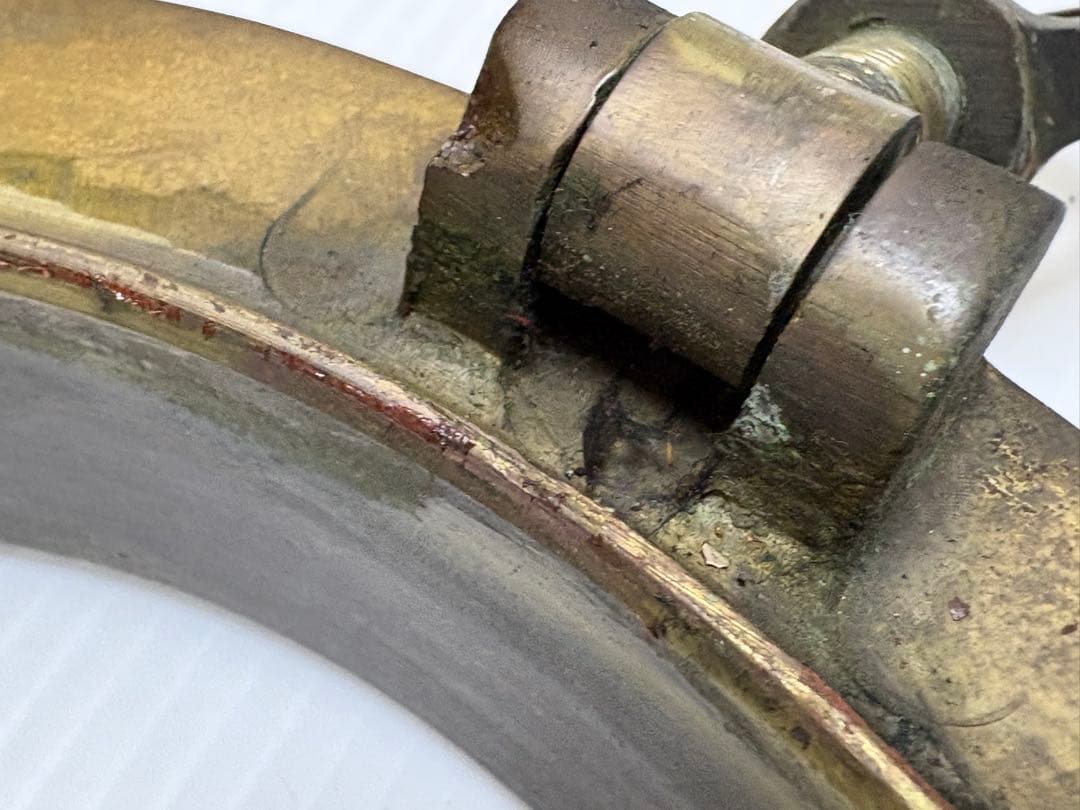 真鍮開閉丸窓 船舶　丸窓 現状出品 詳細不明　ジャンク品