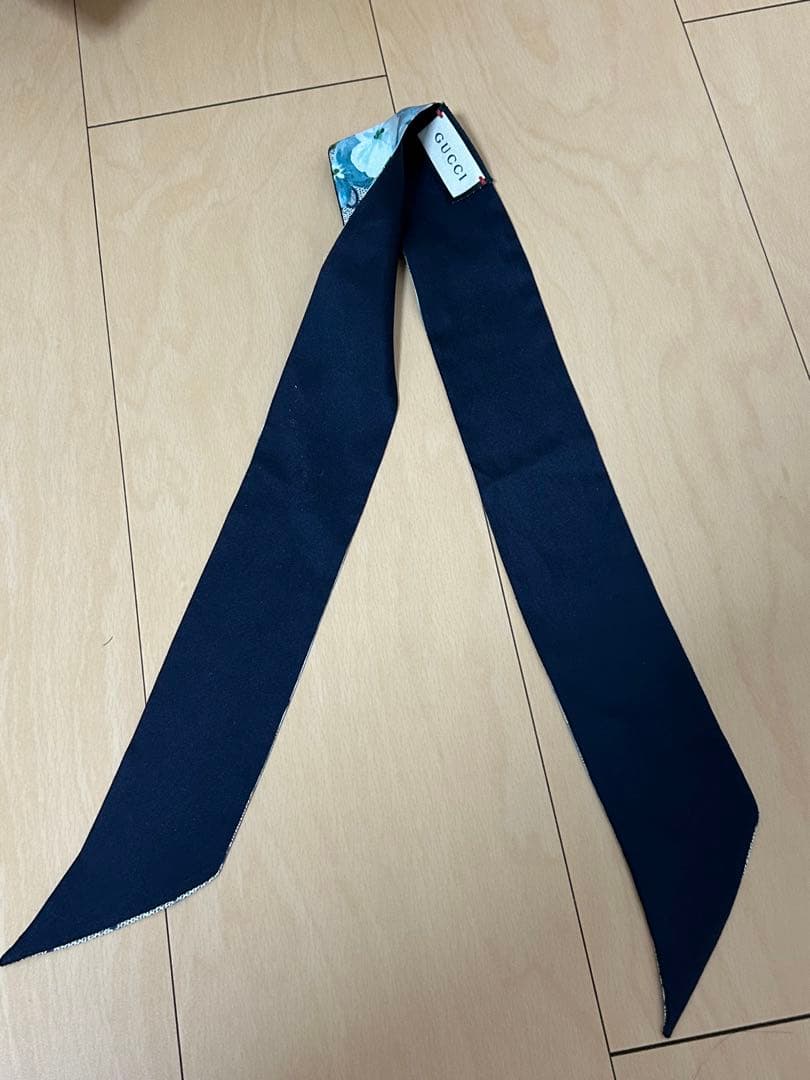 グッチ GUCCI スカーフ シルク100％ GGロゴ ストール　美品　最終価格