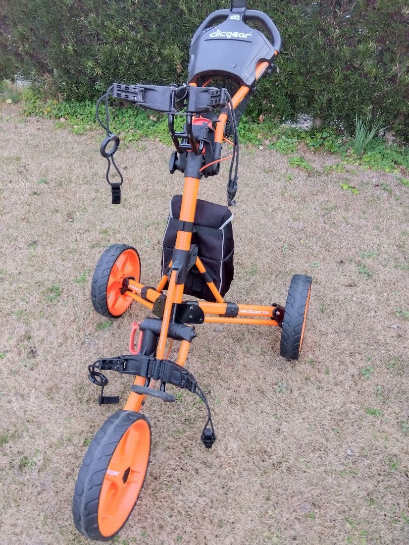 clicgear3.5＋ ゴルフカート オレンジ　クリックギア