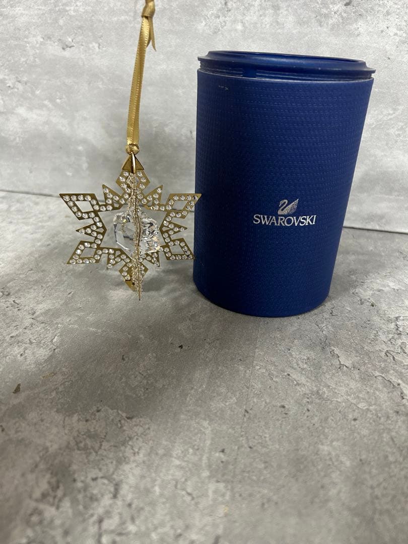 スワロフスキー クリスマスオーナメント スター ゴールド 5135809