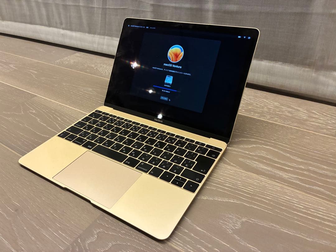 Apple MacBook ゴールド 12インチ A1534 2018年購入