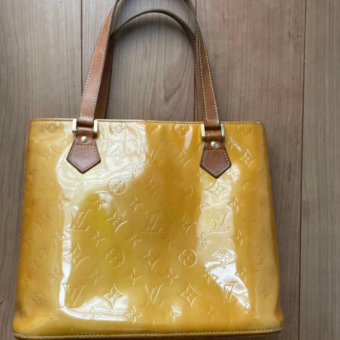 ルイヴィトン ヒューストン トートバッグ ヴェルニ M91004