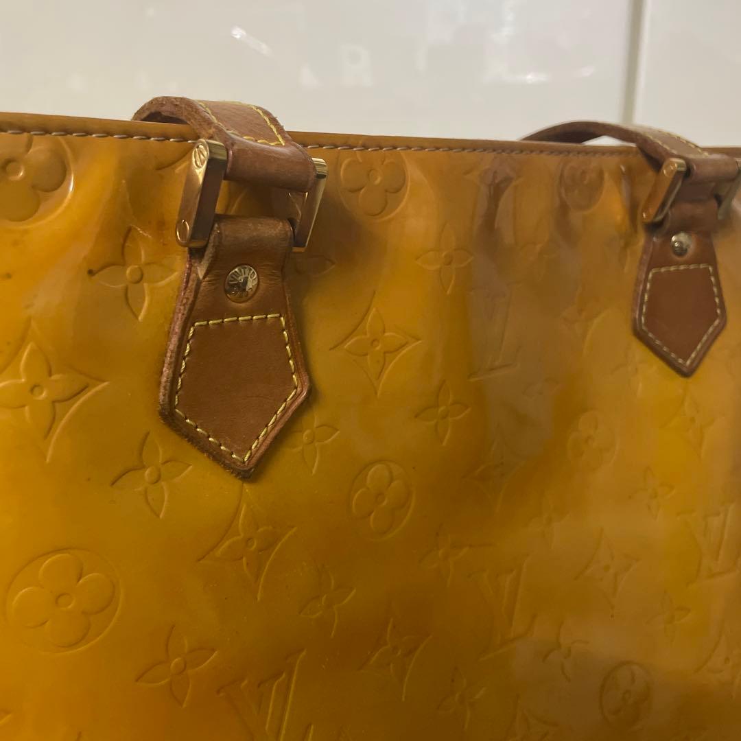 ルイヴィトン ヒューストン トートバッグ ヴェルニ M91004