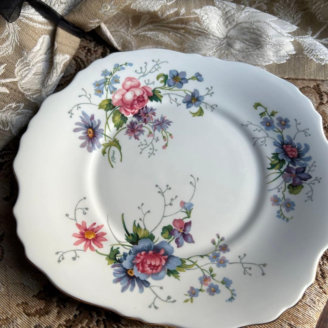 英国製クラウンスタッフォードシャー【England's Glory】手付プレート