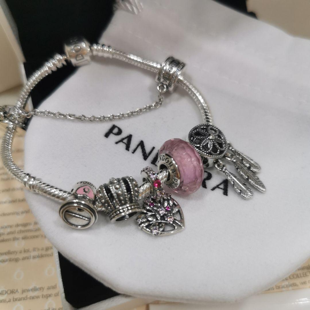 Pandora シルバー ドリームキャッチャー ブレスレットセット