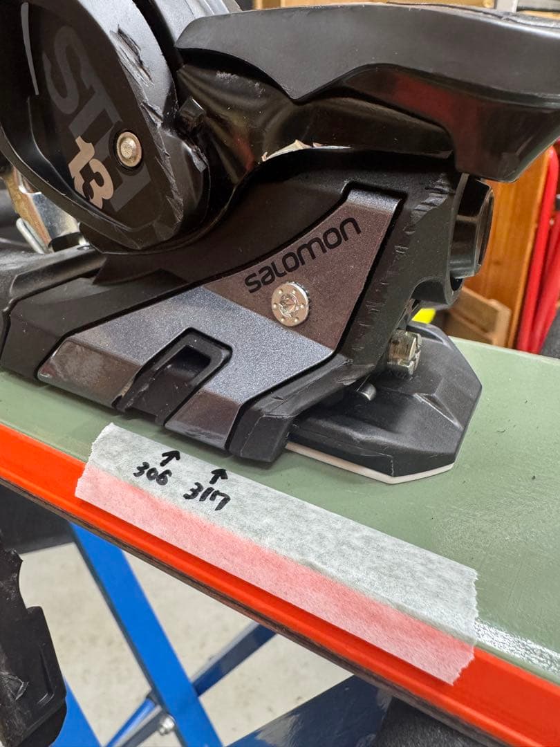 Salomon QST106 181cmスキー板　フリーライド　ビンディング付き