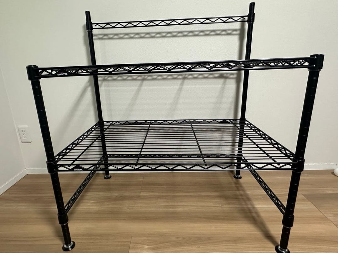 ホームエレクター　ブラック　ステップワゴン荷室ラック