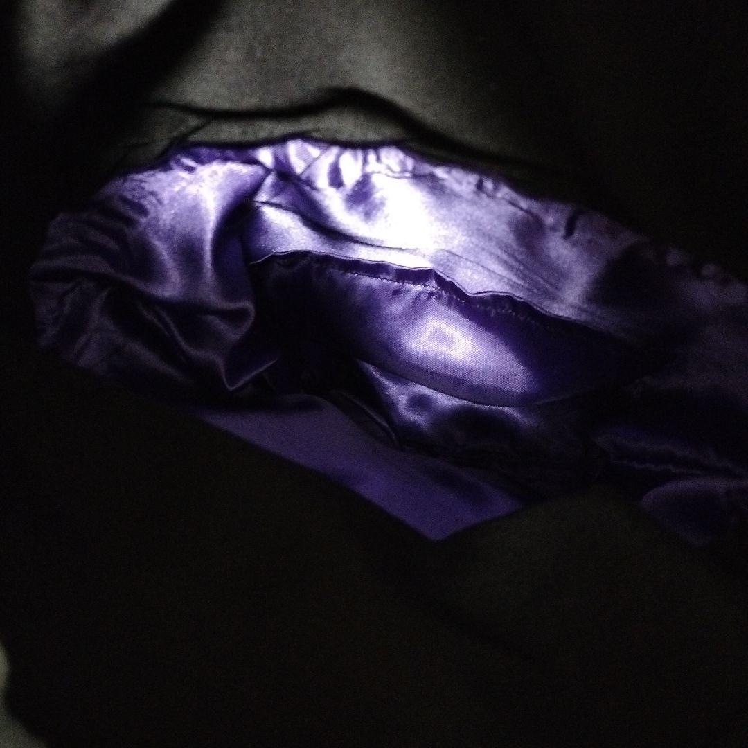 つるかご　巾着付　工芸品　ヴィンテージ　黒葛　くろかずら