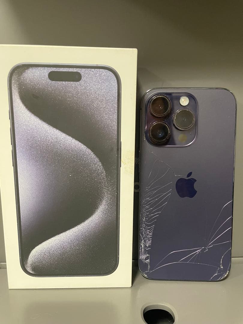 【機能不良なし】IPhone14Pro★256GB★ ディープパープル