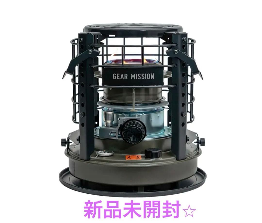 即納 トヨトミ 煮炊き暖房用石油コンロ　K3-GM1 オリーブグリーン