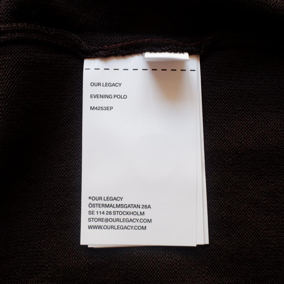 専用 OUR LEGACY EVENING POLO PUB ARGYLE 46