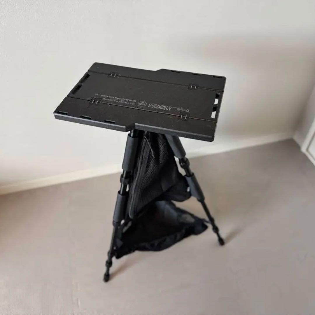 bycruise KANNON TABLE black トライポッドストレージ