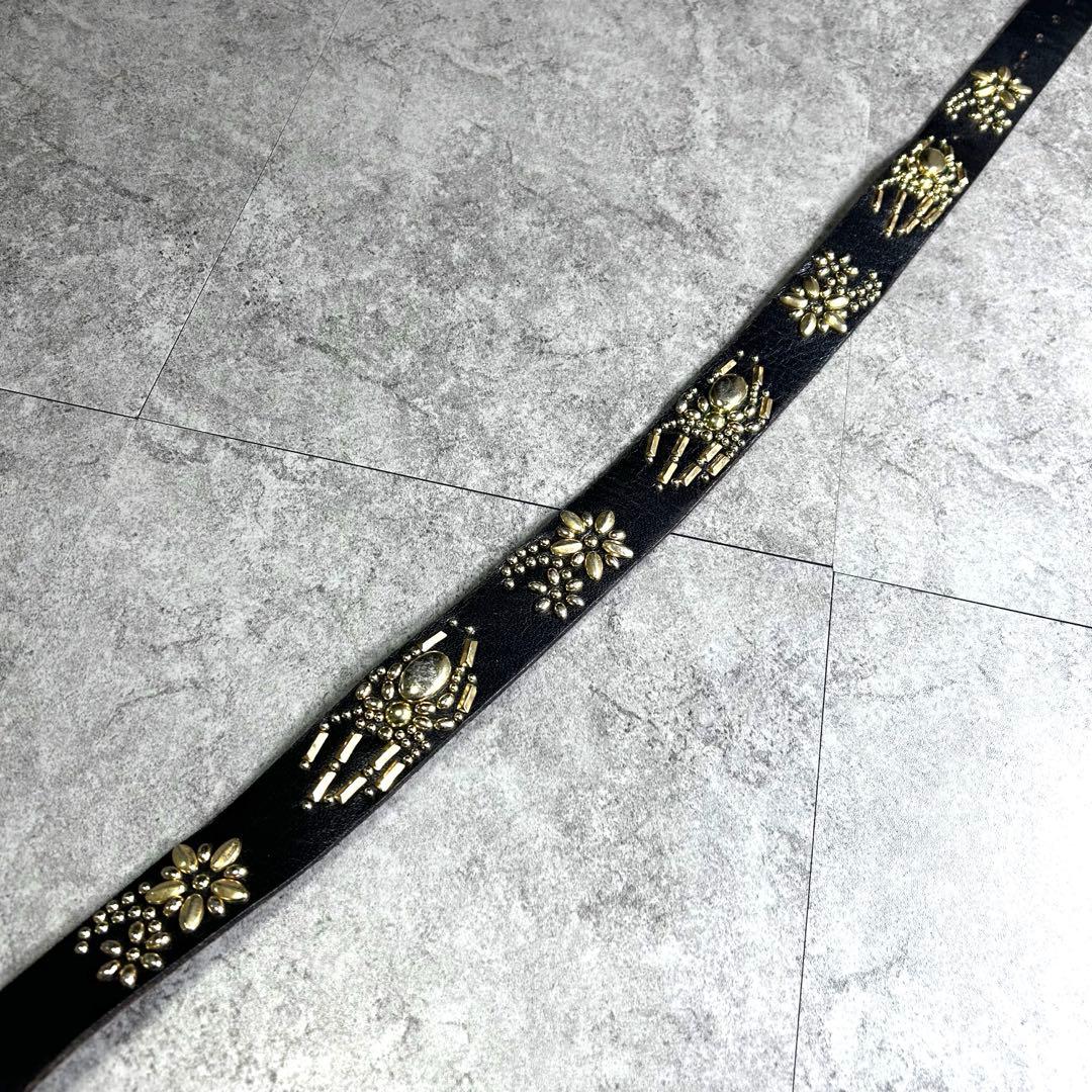 【archive】skull studs belt/Y2K/spider/十字架