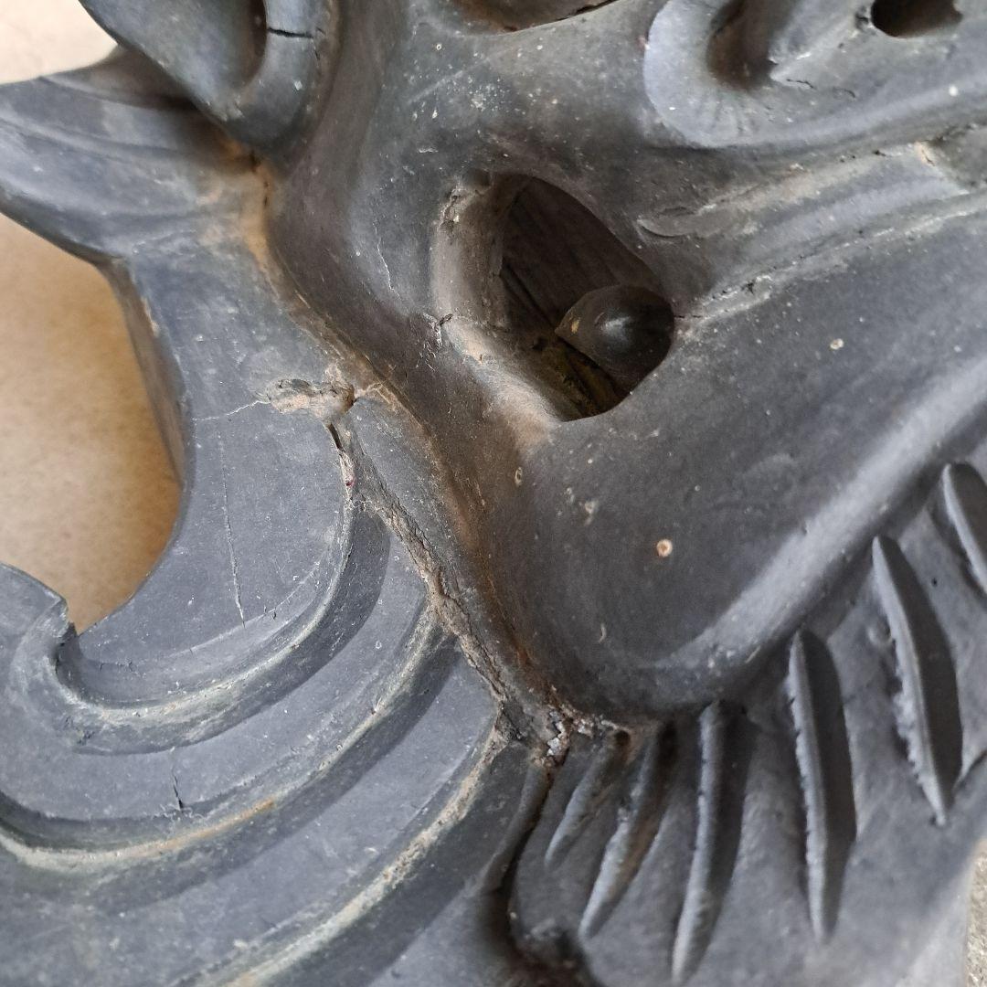 鬼瓦　魔よけ　年代物