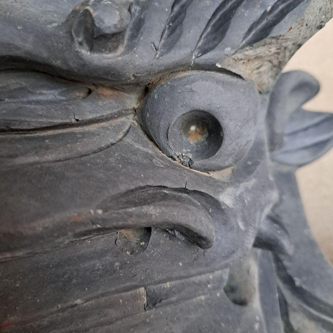 鬼瓦　魔よけ　年代物