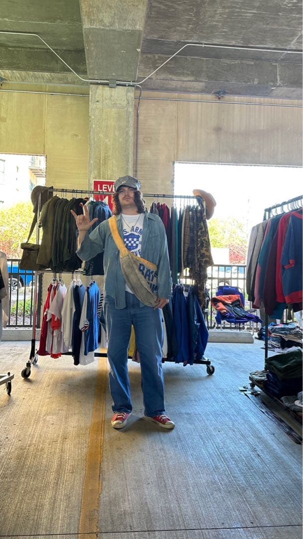 60s News Paper Bag ニュースペーパーバック　ヴィンテージ