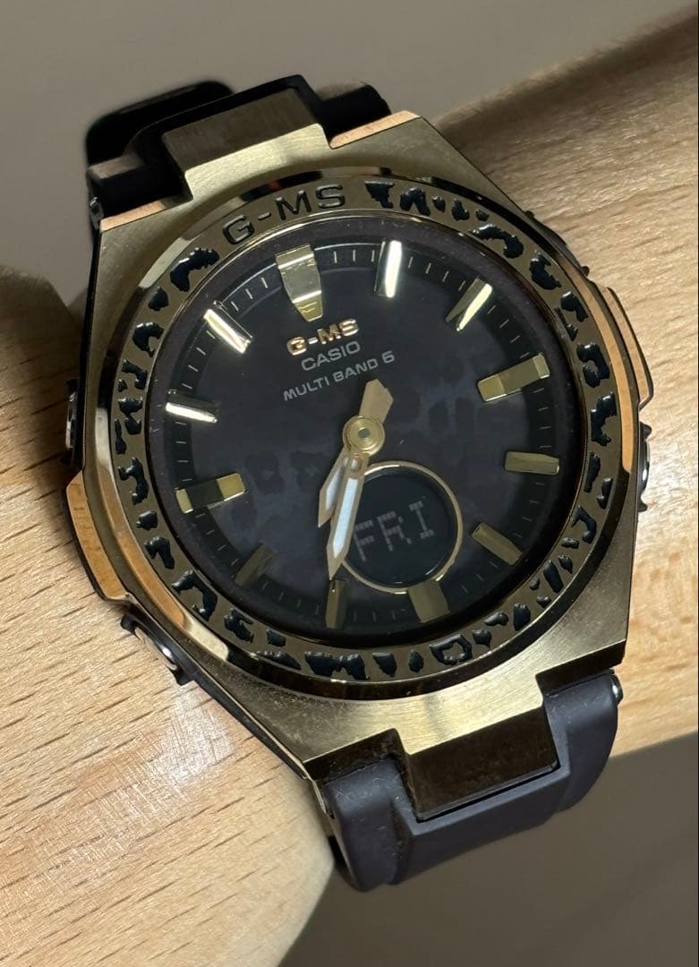 baby-G/アースウォッチ/MSG-W200/レオパード/限定/電波/ソーラー