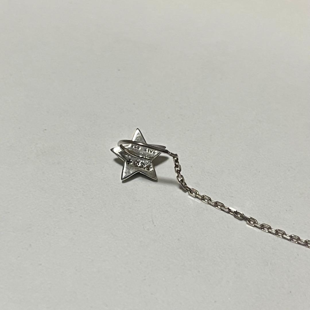 クロムハーツ ピアス チェーン スター
