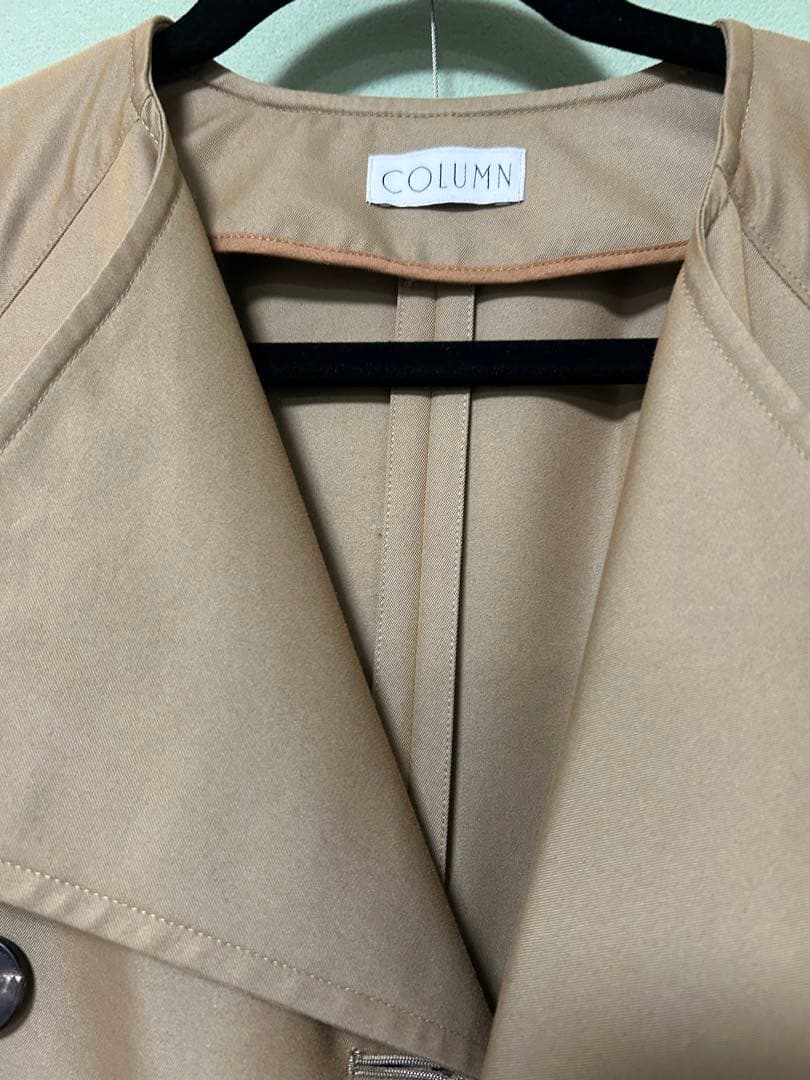 ⭐︎美品COLUMN ⭐︎デザイントレンチコート