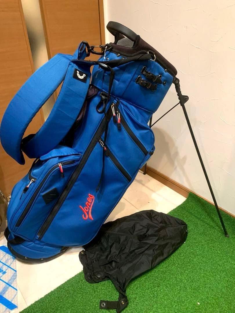 希少　ジョーンズ　スタンド　キャディバッグ　ブルー　軽量