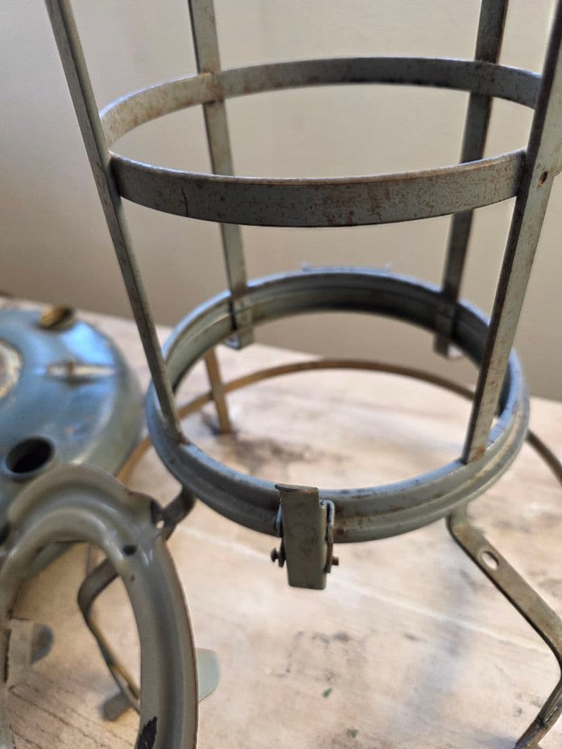 w*a様 激レア美品　 アラジンストーブ　8型 ビンテージストーブ　ブルーグレー