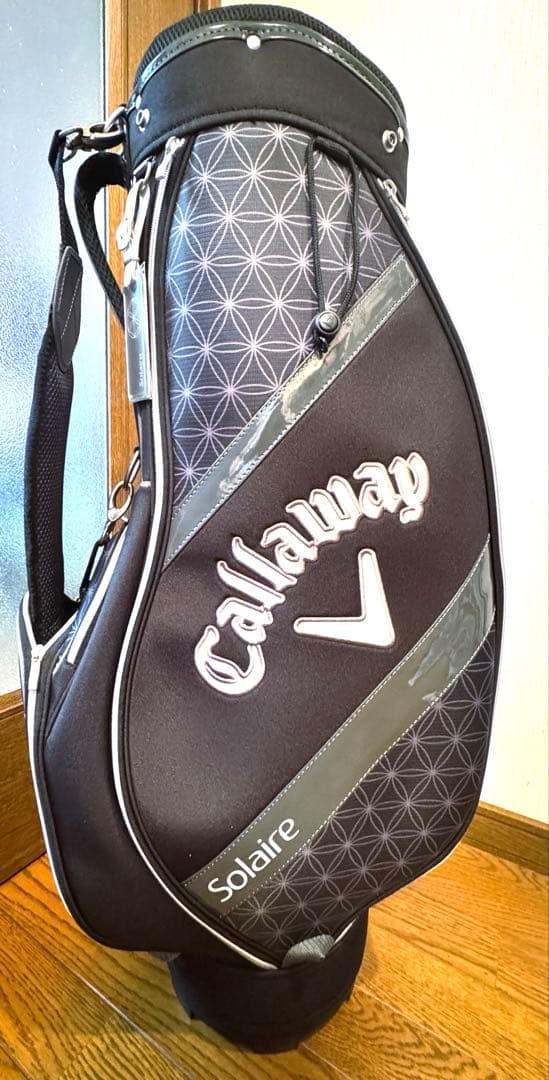 新品未使用 Callawayレディースキャディバッグ黒