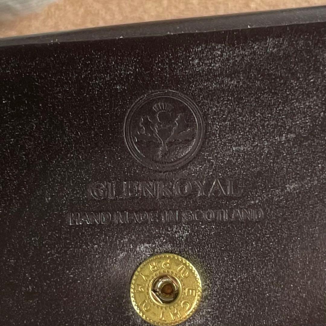 極美品✨ グレンロイヤル スモールパース ブライドルレザー ブラウン系