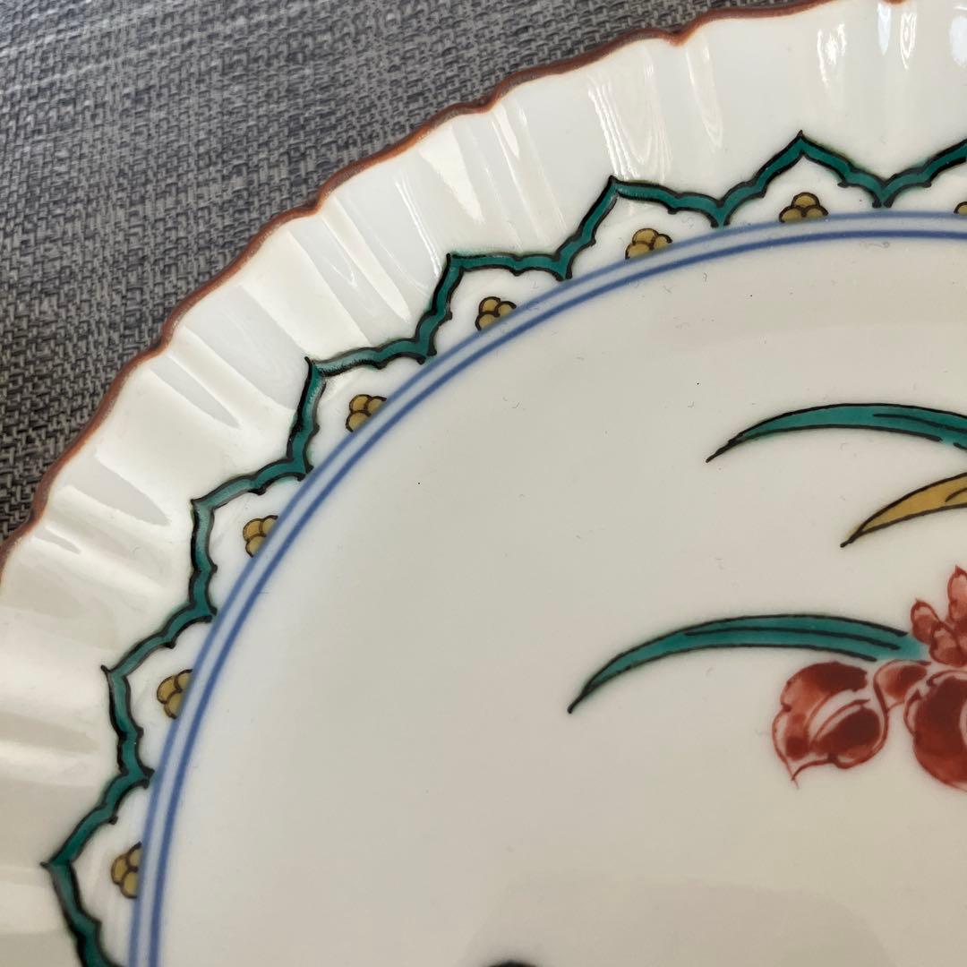 九谷焼　赤地健　和皿　5枚　絵がわり