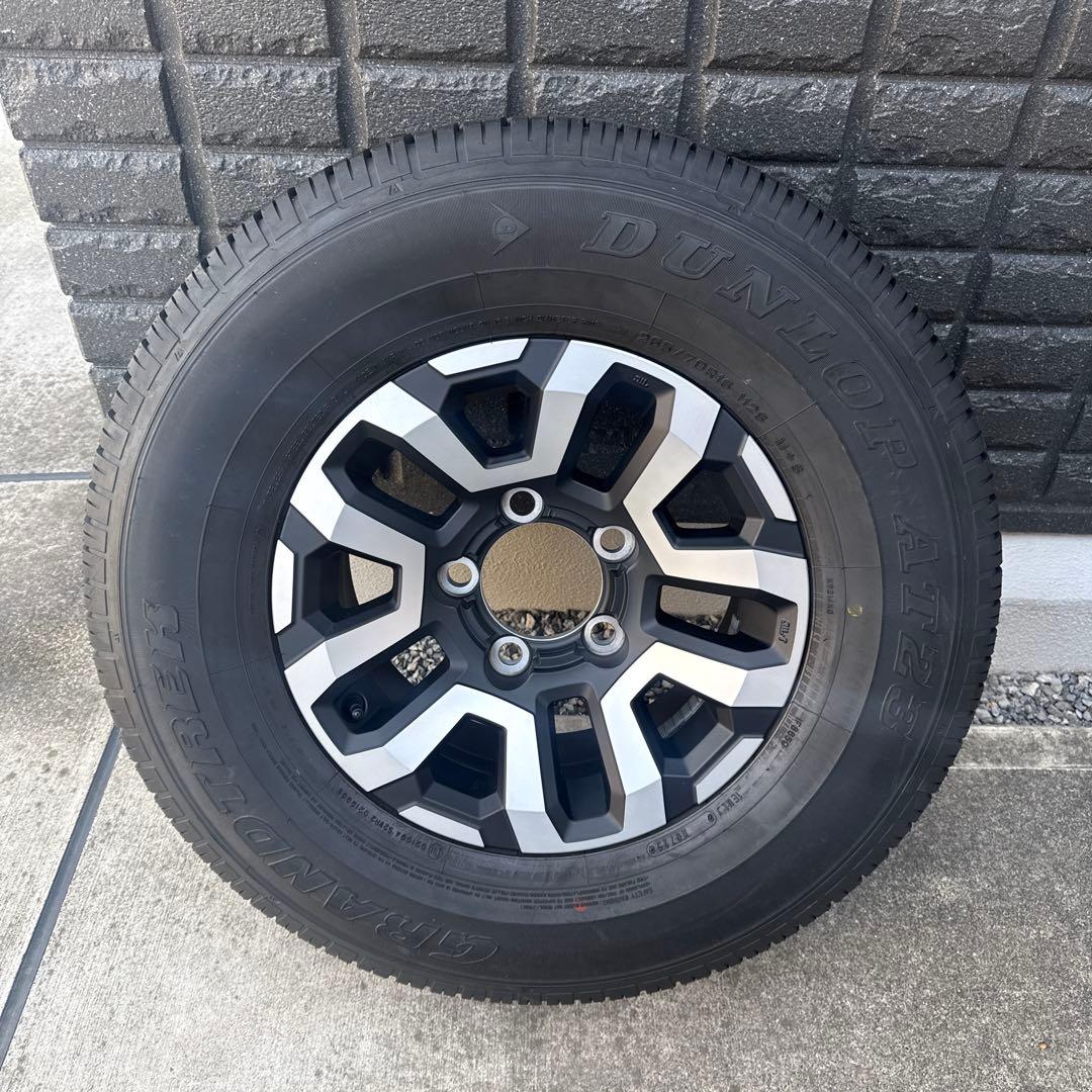 再再販ランドクルーザー70 純正ホイール1本　スペアタイヤ　16インチ　送料込